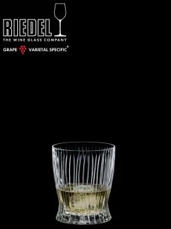 Riedel Fire Whiskyglas -Rödvinsglas Affär 0515 02s1 firewhiskytumbler filled1 black logo