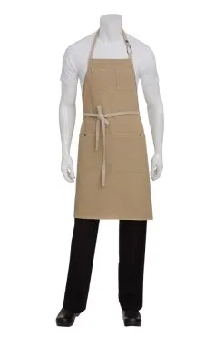 Chef Works Serveringsförkläde Austin BiB Beige