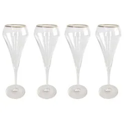 Chef & Sommelier Open Up Champagneglas Guldkant 20 Cl