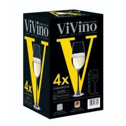 Nachtmann ViVino Champagneglas 26 Cl 7 Nachtmann ViVino Champagneglas 26 Cl -Rödvinsglas Affär vivino champagneglas box